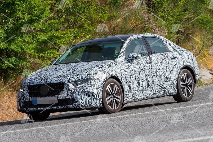 Primeras imágenes del nuevo Mercedes Clase A Sedán 2019 Primeras imágenes del nuevo Mercedes Clase A Sedán 2019