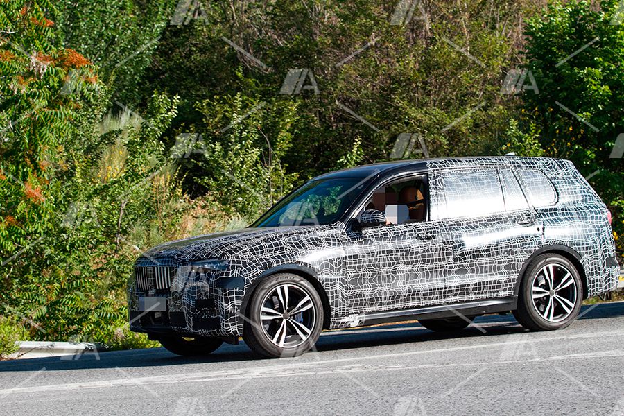 Primeras fotos espía del BMW X7 M50i xDrive 2019 Primeras fotos espía del BMW X7 M50i xDrive 2019