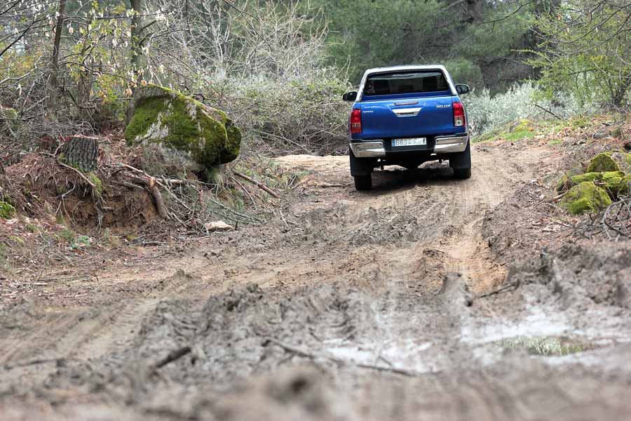 Las cualidades offroad del Hilux son sencillamente fantásticas.