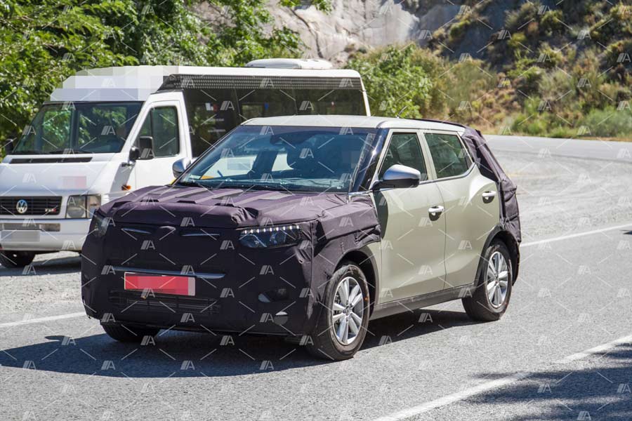 Primeras imágenes del renovado SsangYong Tivoli 2019 Primeras imágenes del renovado SsangYong Tivoli 2019