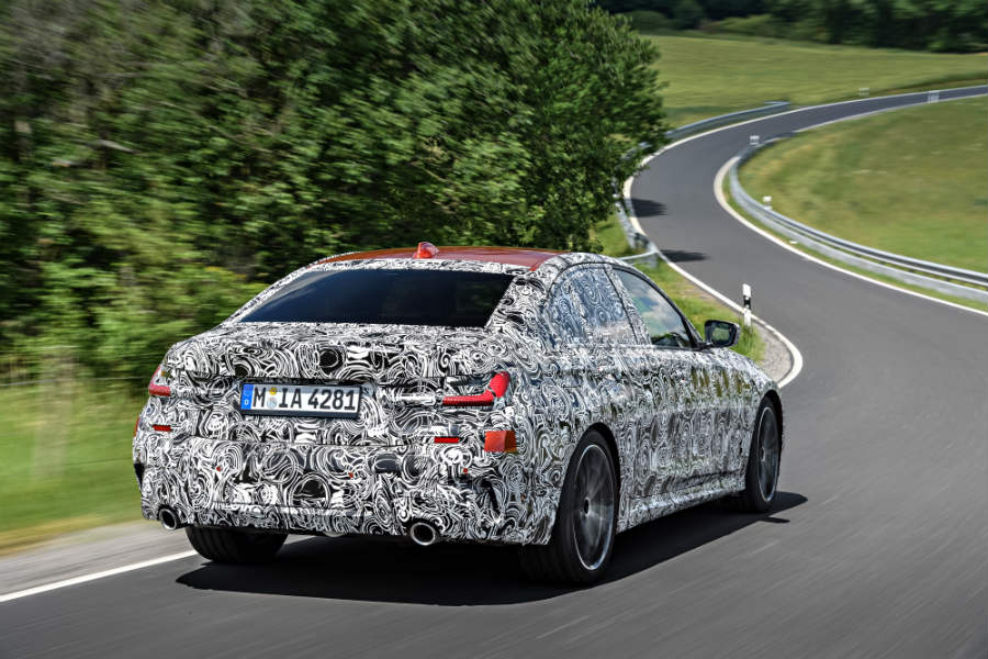 BMW está trabajando muy duro en la suspensión del nuevo Serie 3