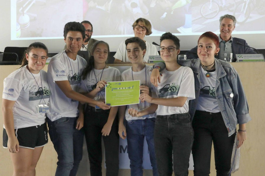 Los alumnos del IES Antonio Dominguez Ortiz