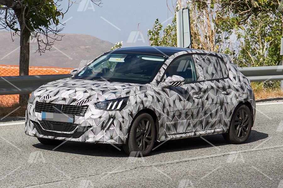 Fotos espía de la próxima generación del Peugeot 208 2019 Fotos espía de la próxima generación del Peugeot 208 2019