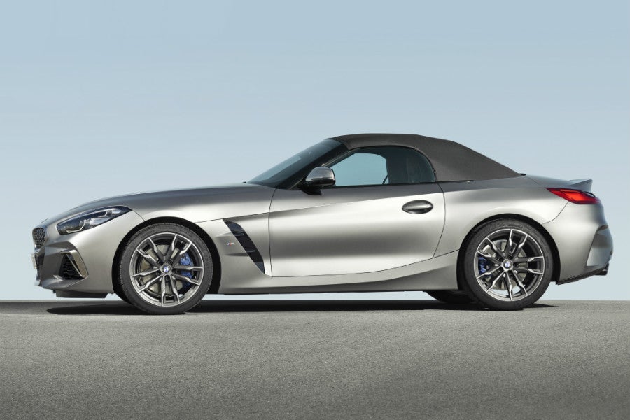 La silueta del Z4 es muy elegante