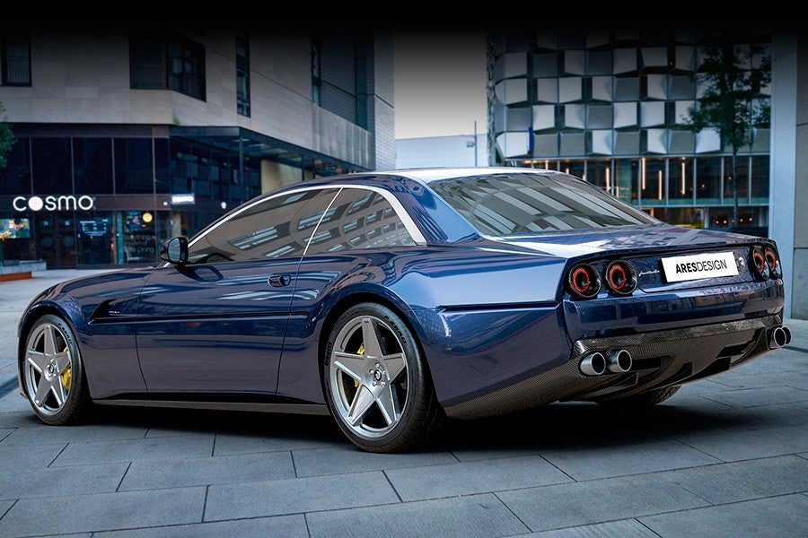 Un Ferrari GTC 4Lusso que parece un Ferrari 412 Un Ferrari GTC 4Lusso que parece un Ferrari 412