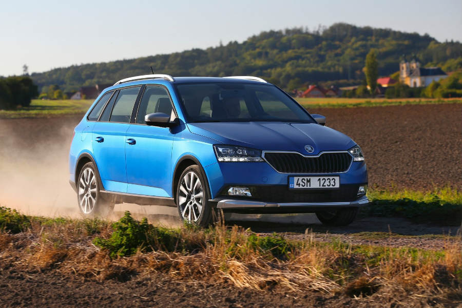 Skoda Fabia Combi Scoutline 2018: detalles de SUV para la variante familiar Skoda Fabia Combi Scoutline 2018: detalles de SUV para la variante familiar