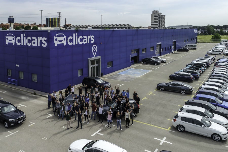 Clicars permite comprar un coche de forma 100% 'online'.