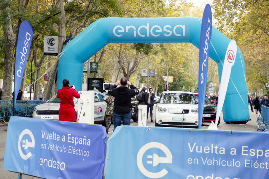 El Paseo del Prado de Madrid se cerró para celebrar el final de la vuelta