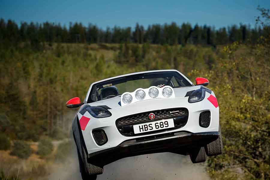 Jaguar F-Type R de rally: ¿a que no te lo imaginabas? | Autocasión