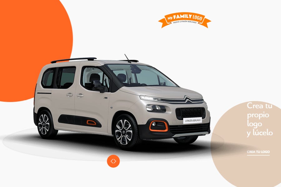 Crea el logo de tu familia con Citroën Crea el logo de tu familia con Citroën