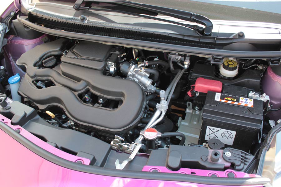 El motor del Aygo desarrolla 72 CV de potencia.
