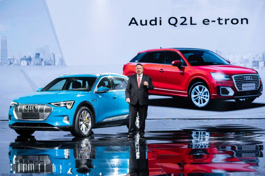 Audi Q2 L e-tron: un SUV eléctrico para el mercado chino Audi Q2 L e-tron: un SUV eléctrico para el mercado chino
