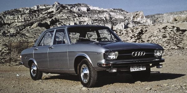 El primer Audi 100 se presentó en 1968.