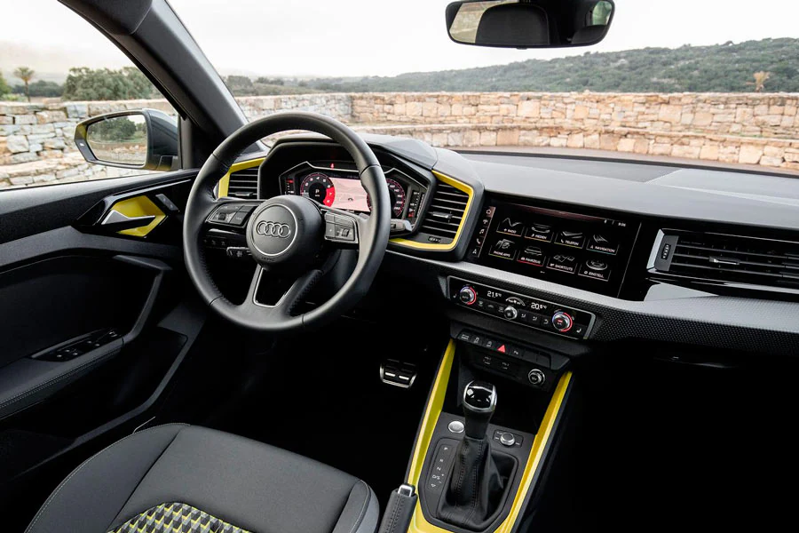 Audi A1 Sportback interior.