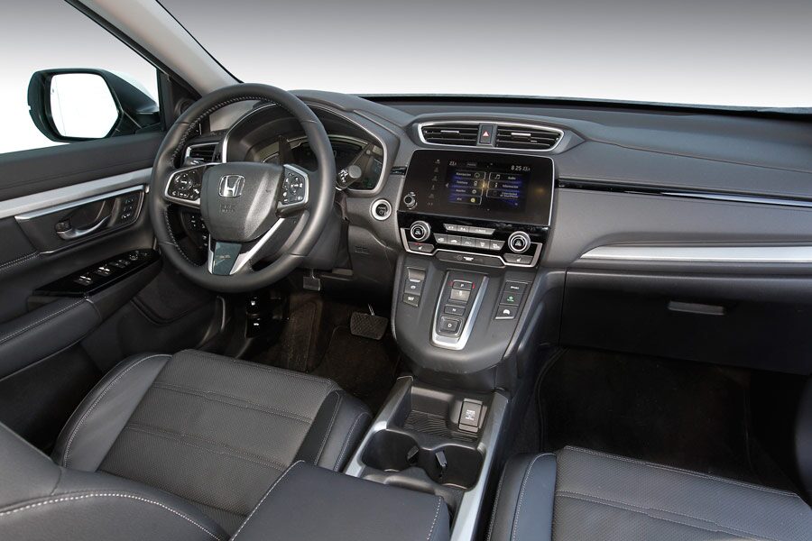 Honda CR-V híbrido 2019 interior.