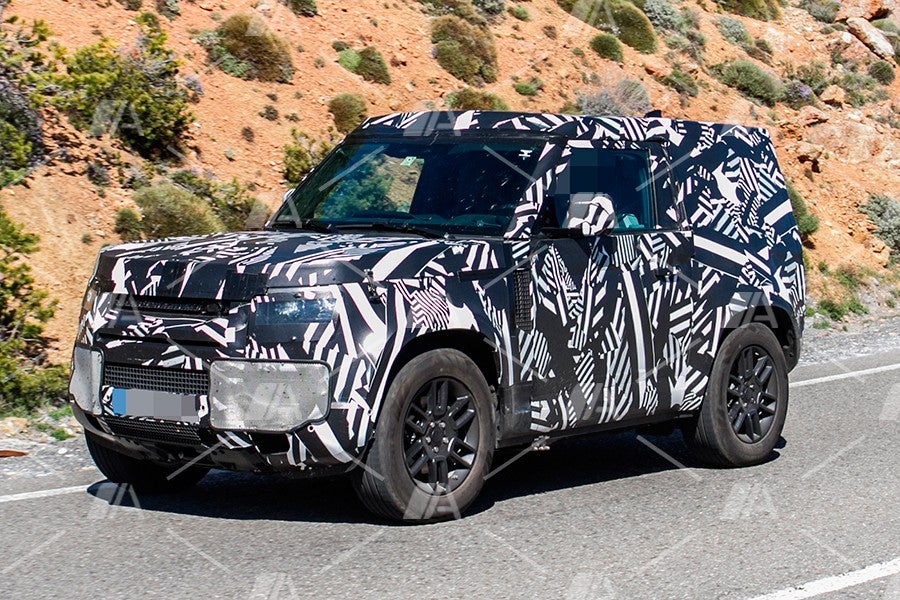 Fotos espía del nuevo Land Rover Defender 90 2020