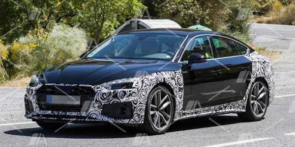 Fotos espía del lavado de cara del Audi A5 Sportback 2020