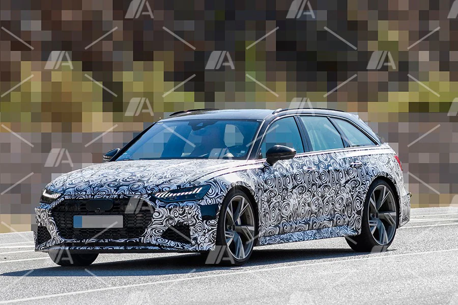 Fotos espía del lavado de cara del nuevo Audi RS6 2020
