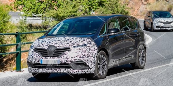 Fotos espía del renovado Renault Espace 2020