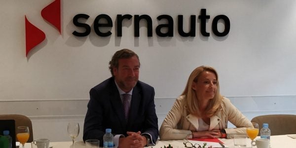 osé Portilla y María Helena Antolin, Director General y Presidenta de SERNAUTO