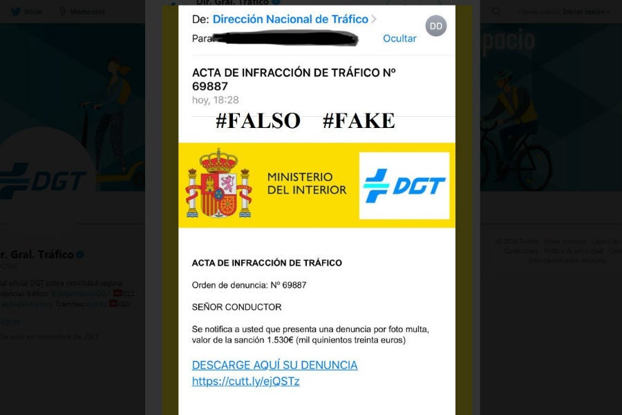 ¡Ojo, no piques! Nuevo intento de estafa con multas falsas que ...