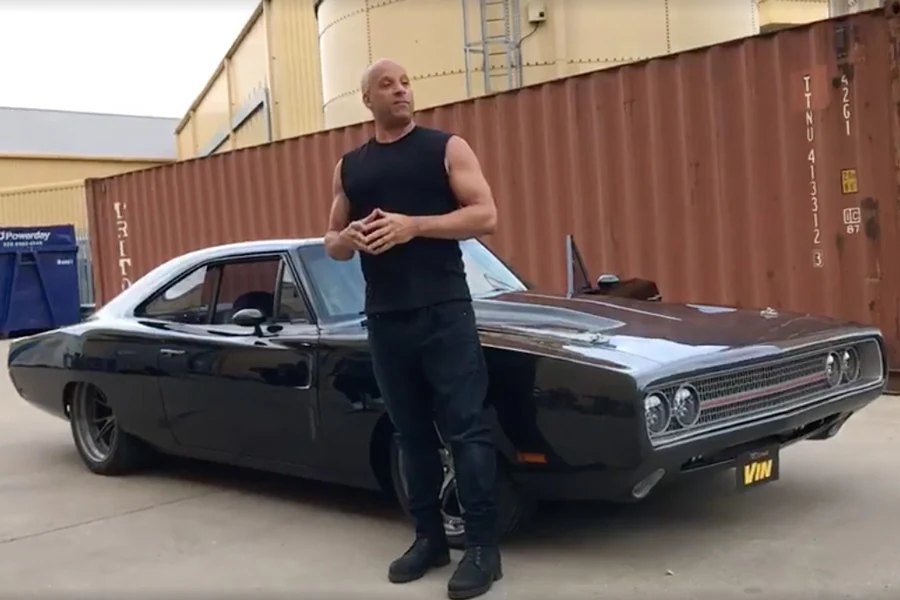 Vin Diesel recibe este Dodge Charger del 70 por su cumpleaños