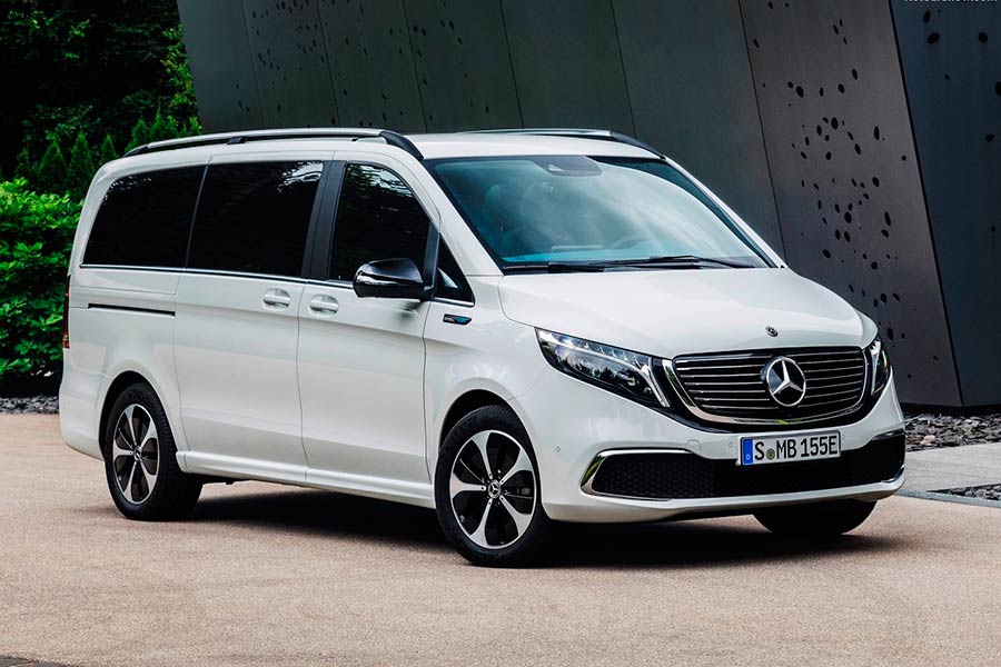 Mercedes Eqv Un Monovolumen Eléctrico Con 8 Plazas Y 400 Kilómetros De