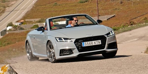 Prueba Audi TT Roadster 20 aniversario 2019, Rubén Fidalgo
