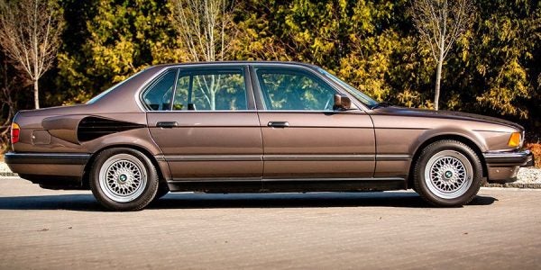 BMW 767 iL Goldfisch el V16 de BMW que nunca fue