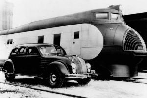 El Chrysler Airflow de 1934 fue el primer coche en el que se trabajó la aerodinámica.