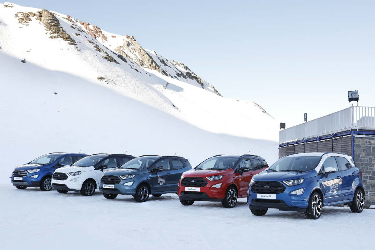 “Ford Snow Driving” conduce un Ford EcoSport 4x4 por la nieve Autocasión