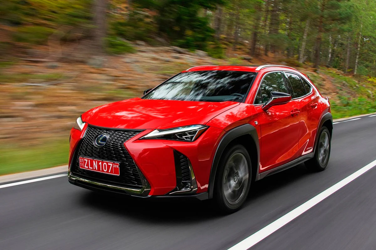 Lexus ux размеры