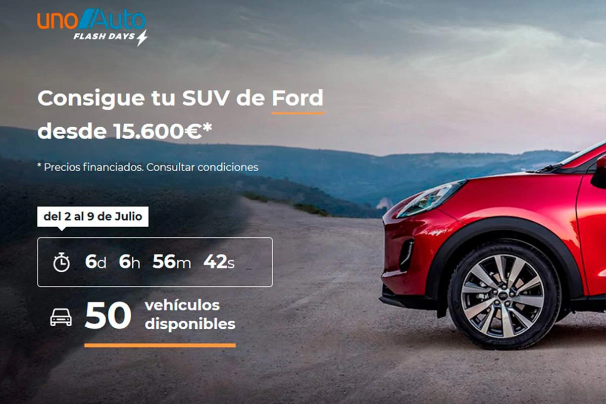 Cómo conseguir un SUV de Ford por menos de 16.000 euros Autocasión