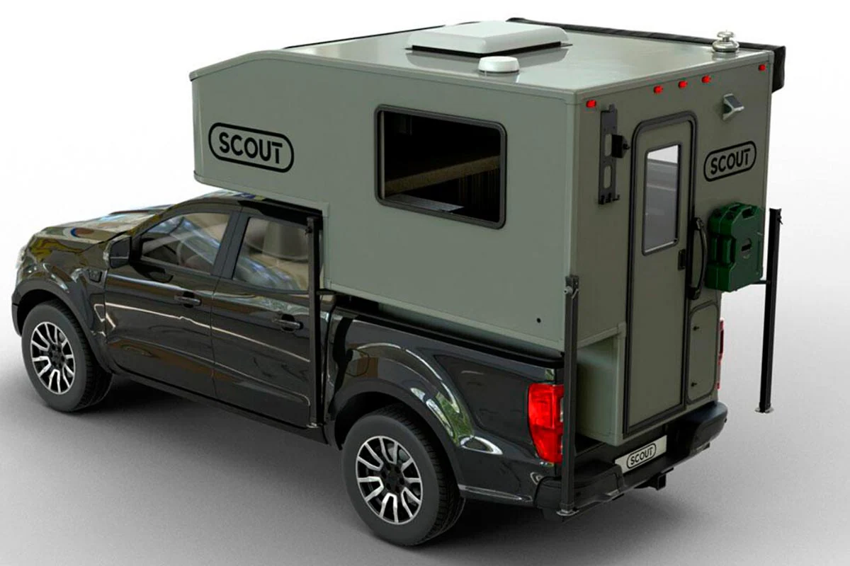 Convierte tu pick-up en caravana con este módulo habitable | Autocasión