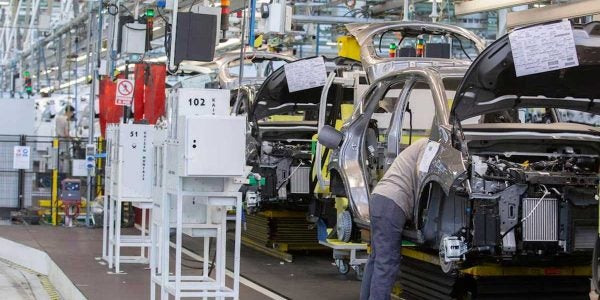 Una planta de producción en España