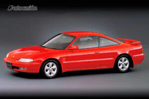 El Mazda MX-6 tenía una estética más clásica.