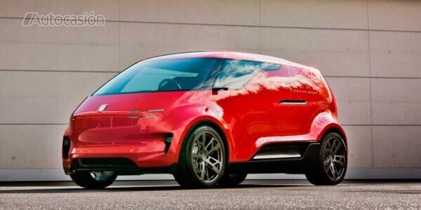 Porsche Vision "Renndienst“, frontal