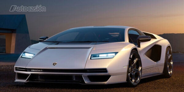 Lamborghini Countach frontal