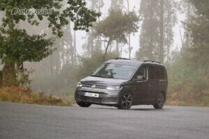 El Caddy tiene un buen comportamiento en carretera