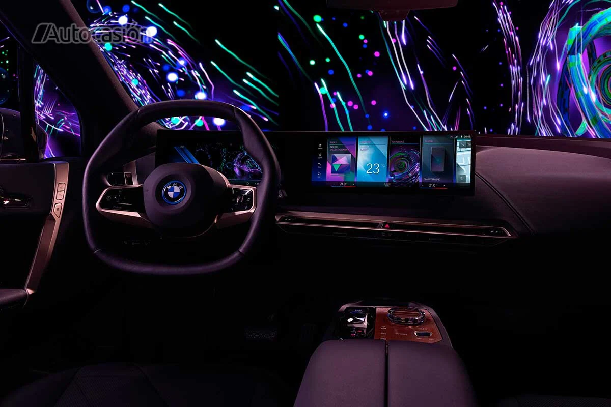 Arte digital en el BMW iX