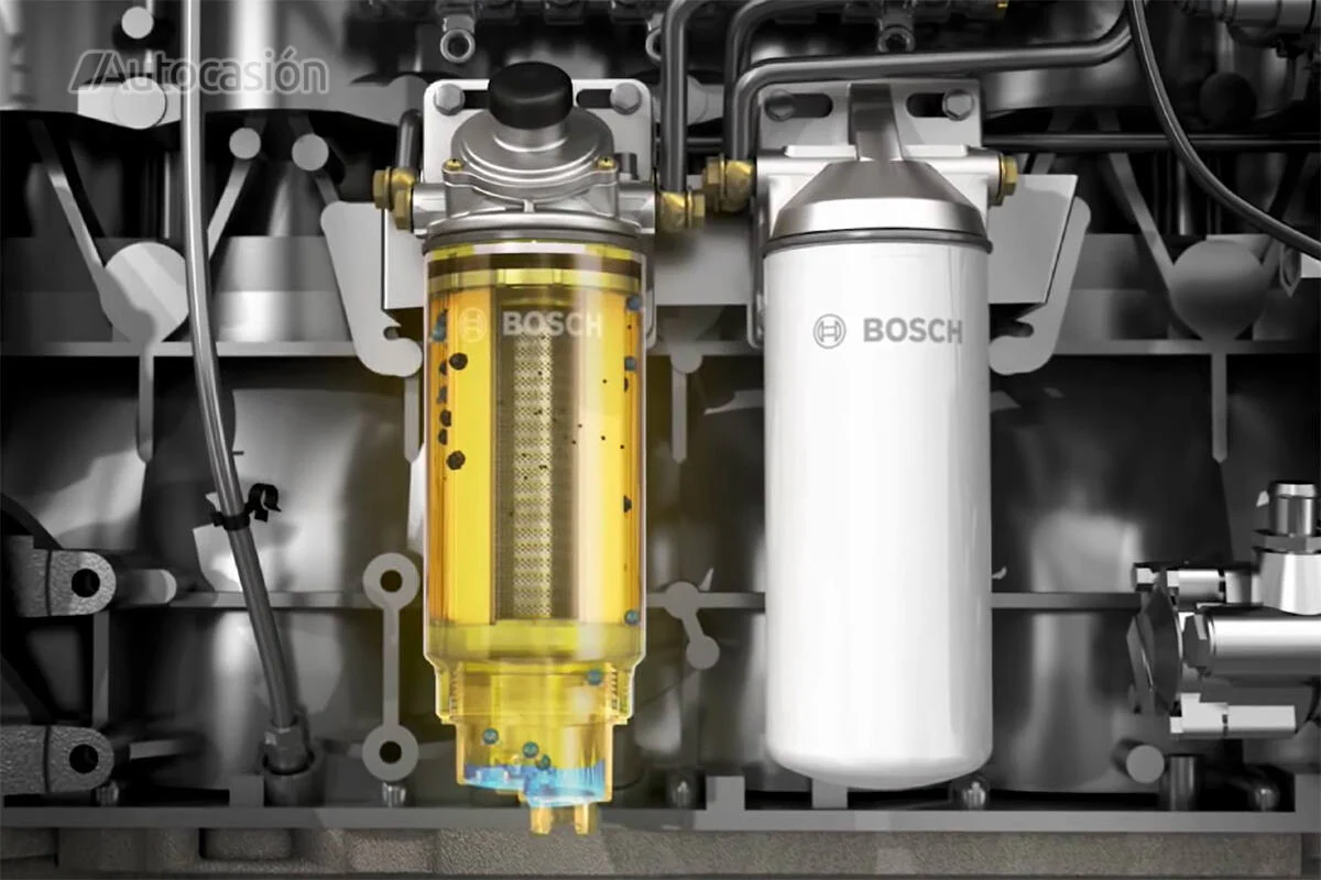 Así funcionan los filtros de combustible Bosch