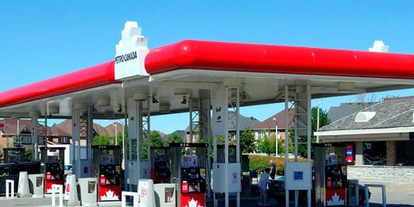 Una gasolinera en Vancouver
