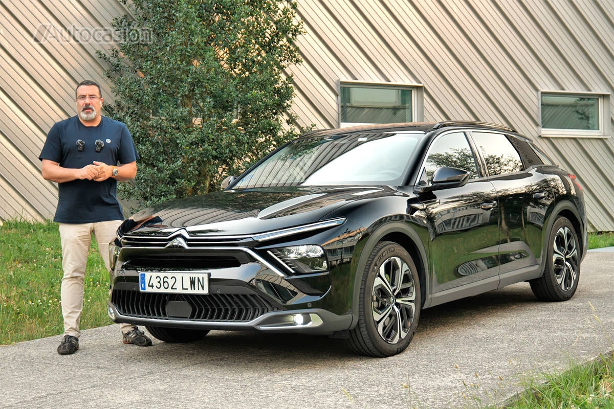 VÍDEO, Prueba del Citroën C5 X PHEV 2022: sigue su camino