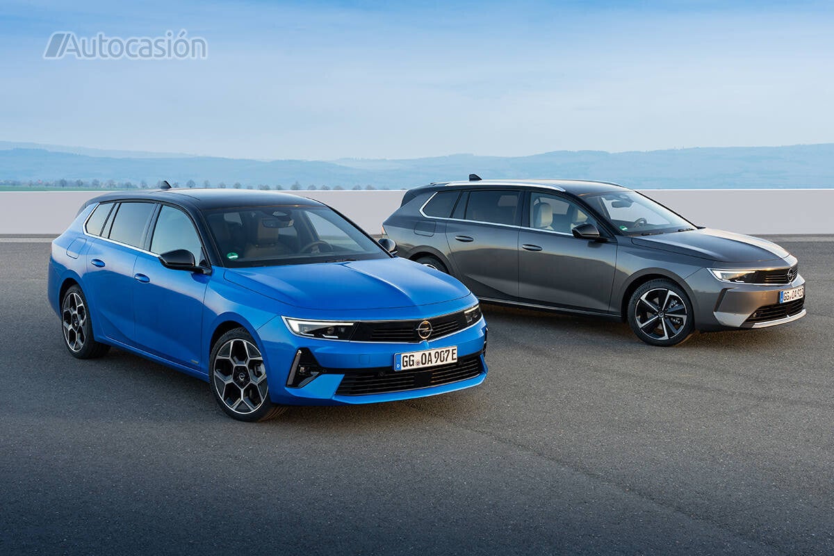 Primera prueba del nuevo Opel Astra ST 2022: estrenamos la carrocería ...