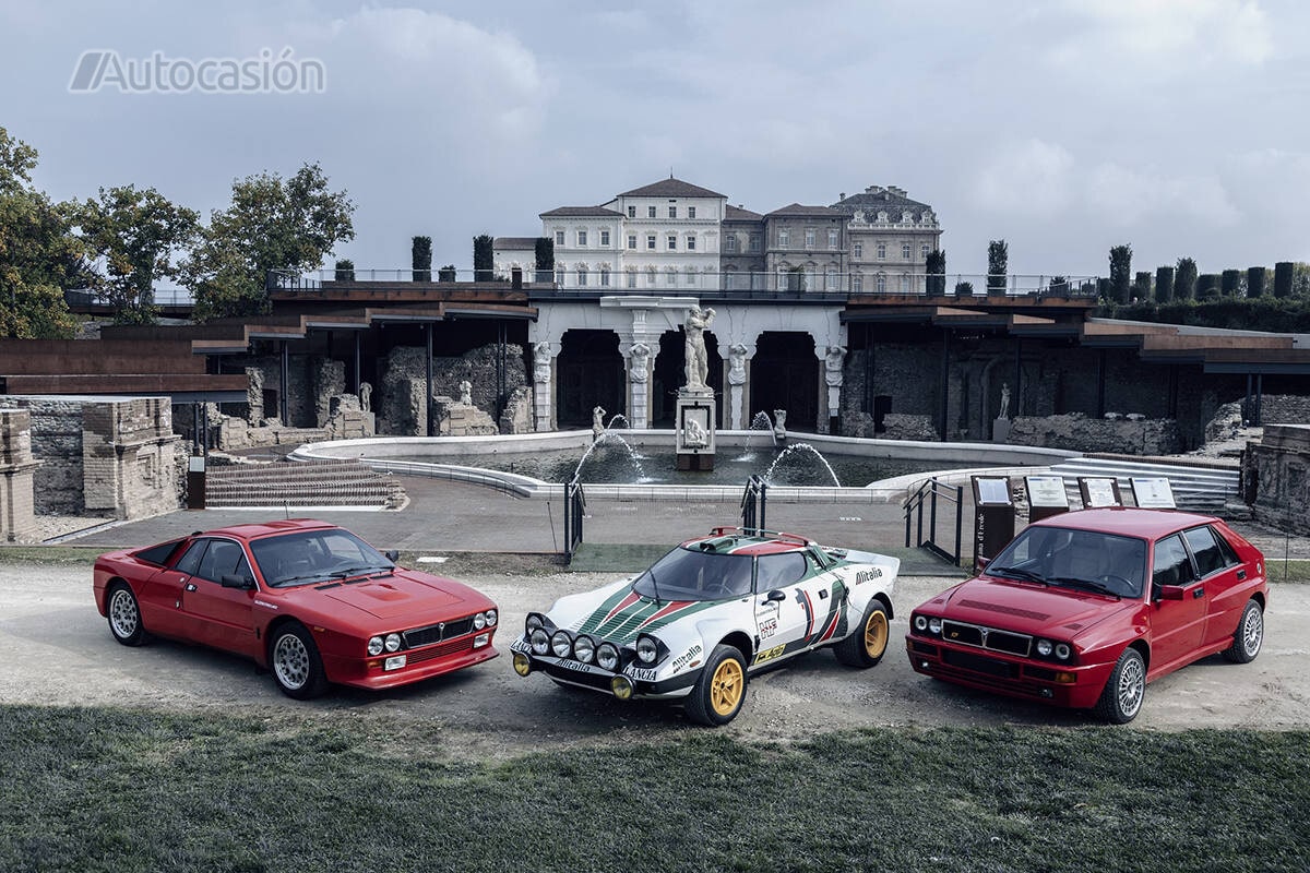 Lancia y sus 4 leyendas de los Rallys