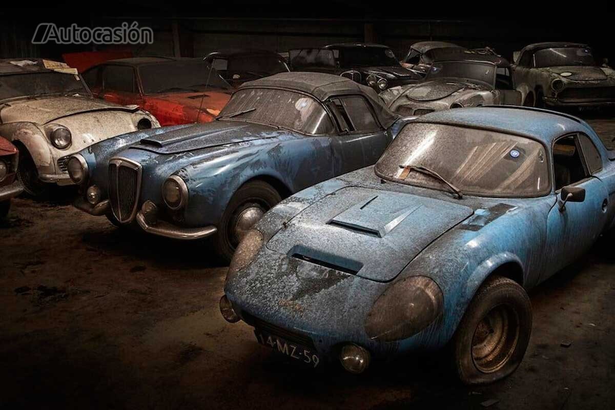 “230 Classic Cars Found in Abandoned Church in the Netherlands up for Auction”