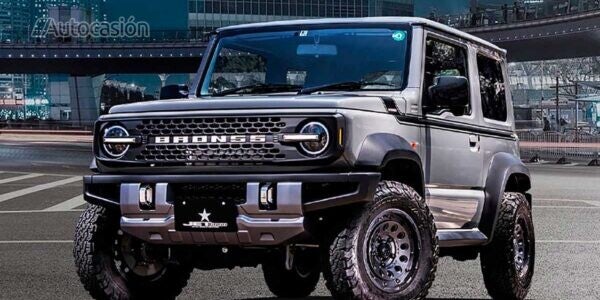 Suzuki Jimny transformado en Ford Bronco por Garage Ill