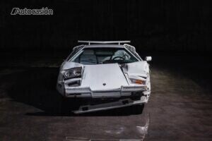 Lamborghini Countach roto de “El lobo de Wall Street”