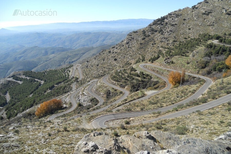 Carreteras de ensueño Alto de Velefique Autocasión