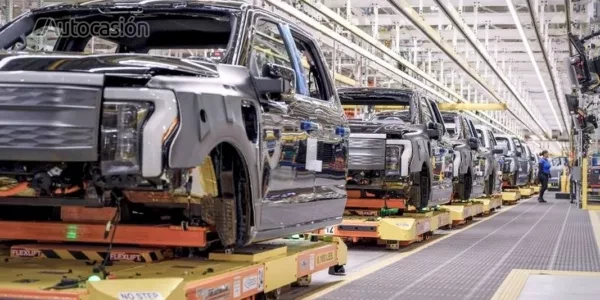 Fabricación del Ford F-150 Lightning